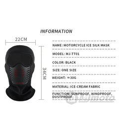 IronShield ArcticVeil Pro — Motorcycle Ice Silk Face Mask
