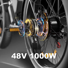 Fired Hammer TrailForce 1000X Electric Mountain Bike