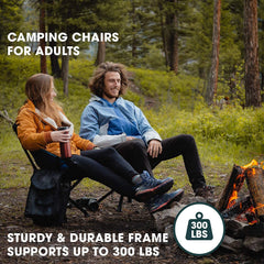 Fired Hammer TrailSpin 360 – Portable Swivel Folding Chair