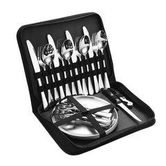 TrailFeast Cutlery Set 10 — Fired Hammer