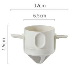 Stainless Steel Coffee Filter Drip Coffee Tea Holder Reusable Mug Coffee - Fired Hammer