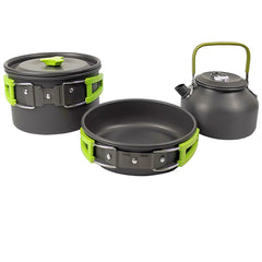 Camping Cooking set Camping Cookware Travel Tableware - Fired Hammer