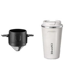 Stainless Steel Coffee Filter Drip Coffee Tea Holder Reusable Mug Coffee - Fired Hammer