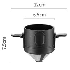 Stainless Steel Coffee Filter Drip Coffee Tea Holder Reusable Mug Coffee - Fired Hammer