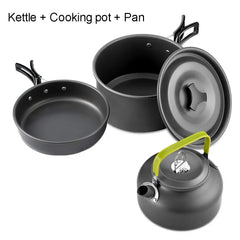 Camping Cooking set Camping Cookware Travel Tableware - Fired Hammer