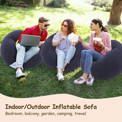 TrailLounge AirNest 100 — Inflatable Camp Sofa