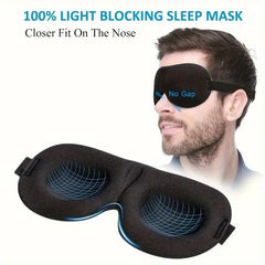 Black Sleep Eye Mask