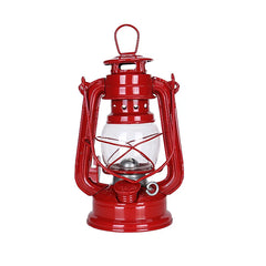 Classic Black Hurricane Oil Lantern – Vintage Camping Light & Emergency Backup