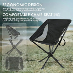 Fired Hammer TrailSpin 360 – Portable Swivel Folding Chair