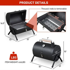 Fired Hammer EmberForge 120 Tabletop Charcoal Grill