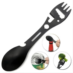 Tenedor y cuchara para exteriores 